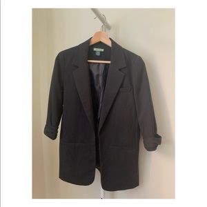 Free Hug Women’s Black Oversized Blazer (Size S)